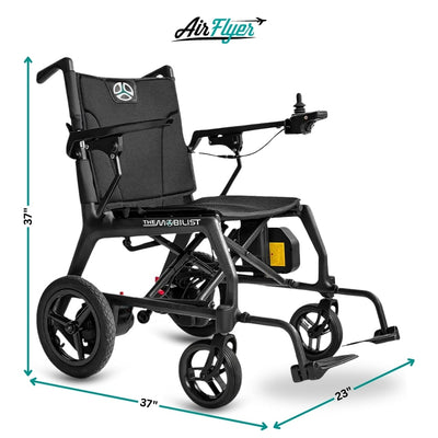 AirFlyer Ultra Light Carbon Fibre Electric Wheelchair