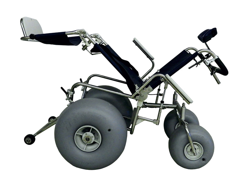 DB Tilt-in-Space Reclining All-Terrain Beach Wheelchair