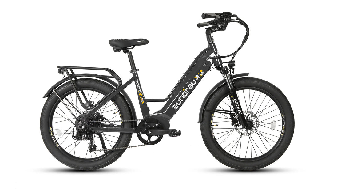 EUNORAU Meta26 1.0 48V 500W Torque Sensor 26" Fat Tire eBike 100mi