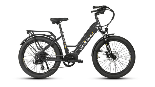EUNORAU Meta26 1.0 48V 500W Torque Sensor 26" Fat Tire eBike 100mi