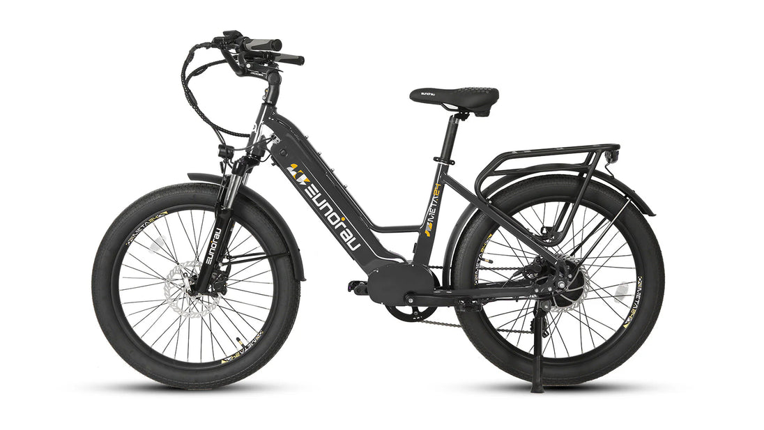EUNORAU Meta26 1.0 48V 500W Torque Sensor 26" Fat Tire eBike 100mi