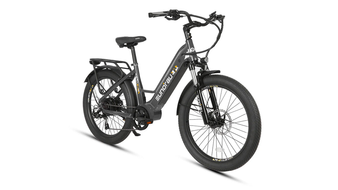 EUNORAU Meta26 1.0 48V 500W Torque Sensor 26" Fat Tire eBike 100mi