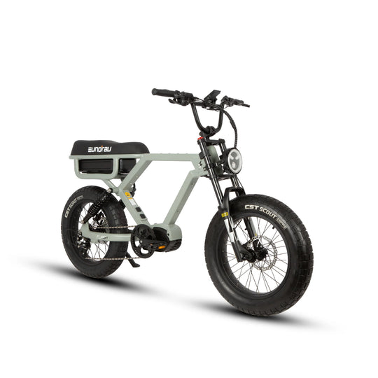 EUNORAU Flash 2.0 52V 1000W Mid-Drive Triple Battery eBike 220mi