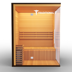 Medical Saunas Traditional 7 Triple Heat Medical Sauna