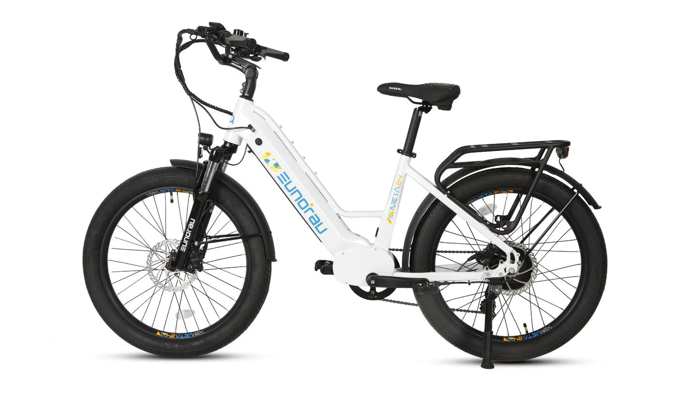 EUNORAU Meta26 1.0 48V 500W Torque Sensor 26" Fat Tire eBike 100mi