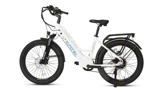 EUNORAU Meta26 1.0 48V 500W Torque Sensor 26" Fat Tire eBike 100mi