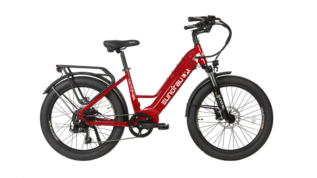 EUNORAU Meta26 1.0 48V 500W Torque Sensor 26" Fat Tire eBike 100mi