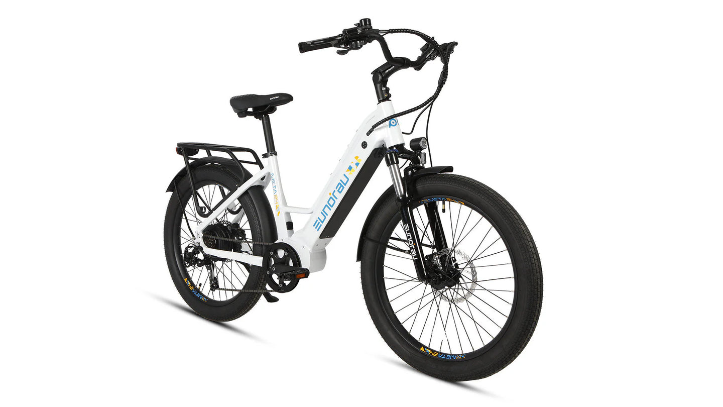 EUNORAU Meta26 1.0 48V 500W Torque Sensor 26" Fat Tire eBike 100mi