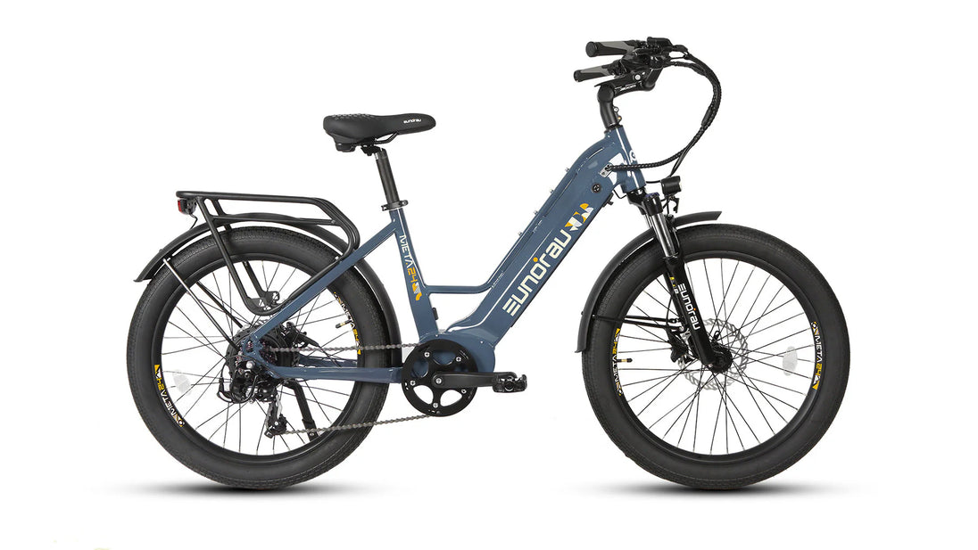 EUNORAU Meta26 1.0 48V 500W Torque Sensor 26" Fat Tire eBike 100mi