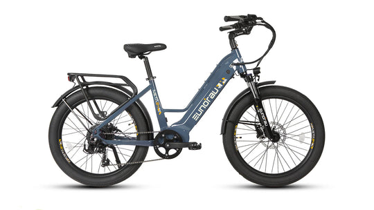EUNORAU Meta26 1.0 48V 500W Torque Sensor 26" Fat Tire eBike 100mi
