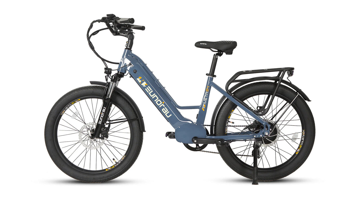 EUNORAU Meta26 1.0 48V 500W Torque Sensor 26" Fat Tire eBike 100mi