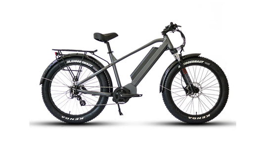 Eunorau 48V 1000W BAFANG Mid-Motor eBike 60mi 26" Fat Tire 7spd