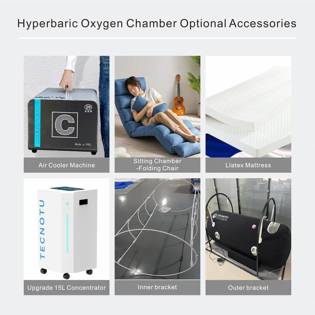 TecnoLay Classic 1.5 ATA Portable Lying Hyperbaric Chamber Home