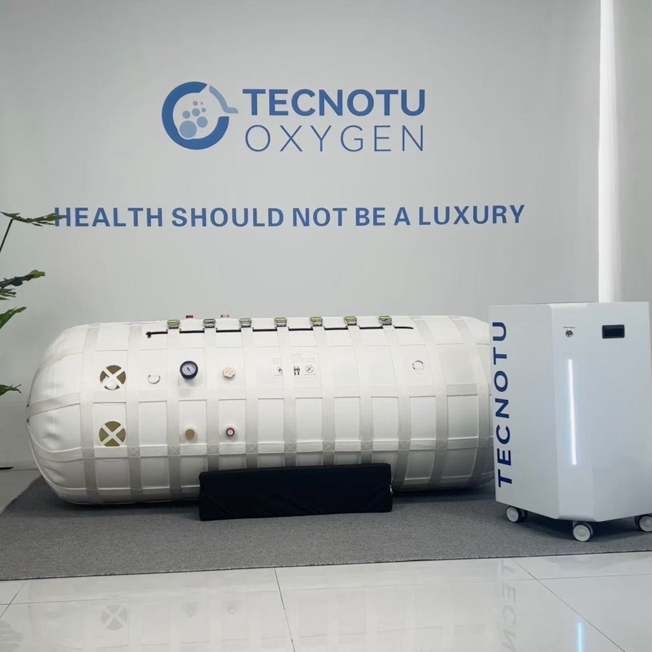TecnoLay Pro 2.0 ATA Portable Soft Lying Hyperbaric Chamber Home