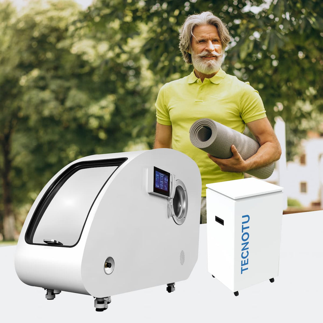 TecnoSit Ultra 2.0 ATA Hard Shell Sitting Hyperbaric Chamber BIBS