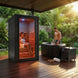 Tecnotu Wooden Sauna and Denali Cold Plunge Home Contrast Therapy Bundle