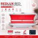 Tecnotu RedLux Full Body Red Light Therapy Bed 28512 LED PBM Device.