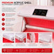 Tecnotu RedLux Full Body Red Light Therapy Bed 28512 LED PBM Device