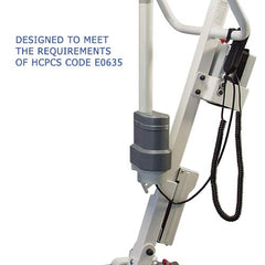 Lumex LF1090 Bariatric Electric Patient Lift – Battery-Powered Full-Body Transfer Aid for Adults & Seniors, 600 lb Capacity