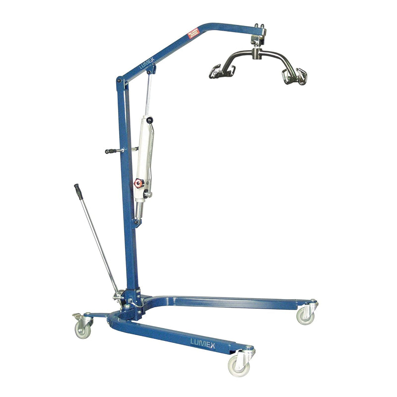 Lumex LF1030 Hydraulic Patient Lift – Manual 6-Point Transfer Aid for Safer Home & Facility Care, 400 lb Capacity