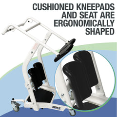 Lumex LF1600 Stand Assist, Sit to Stand Patient Lift for Elderly Seniors, Chair Transfer & Standing Support Aid