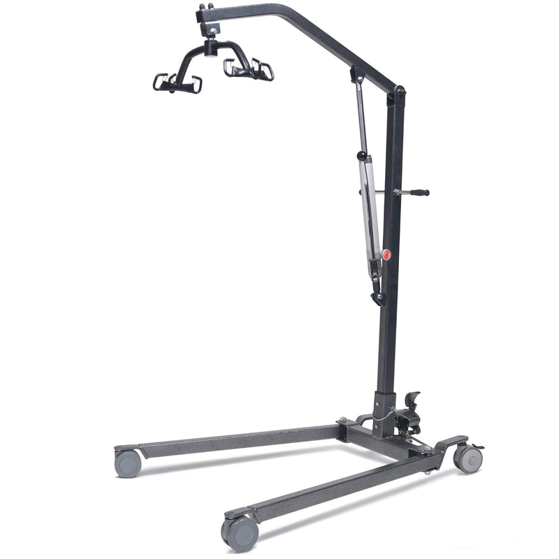 Lumex LF1031FP Hydraulic Patient Lift – Manual 6-Point Transfer Aid with foot pedal for Safer Home & Facility Care, 400 lb Capacity