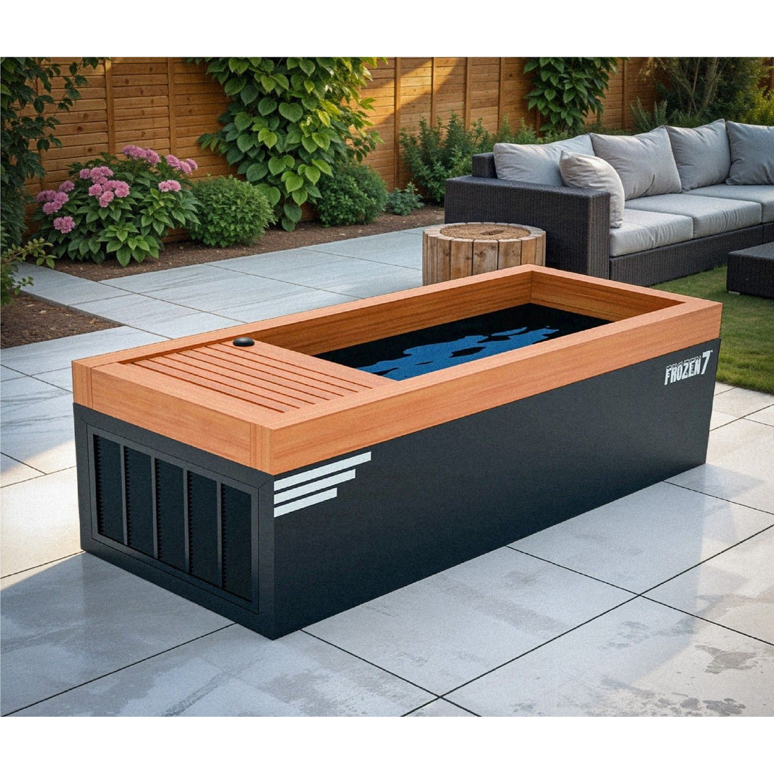 Frozen 7 Cold Plunge | Extra Large Ice Bath | Cold Therapy Tub