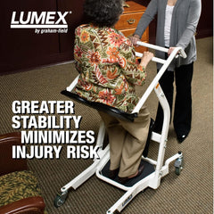 Lumex LF1600 Stand Assist, Sit to Stand Patient Lift for Elderly Seniors, Chair Transfer & Standing Support Aid