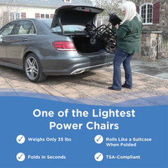 Journey Air Lightweight Folding Power Chair