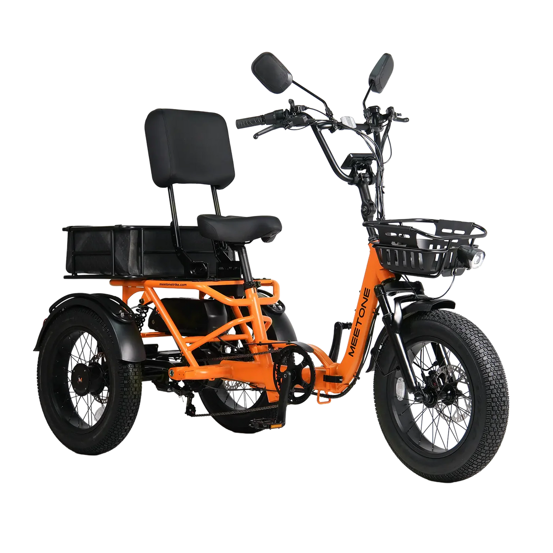 Meet One Breeze Pro 2.0 full suspension fat tire electric trike