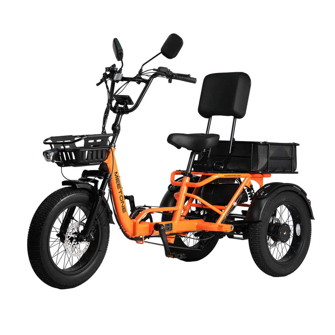 Meet One Breeze Pro 2.0 full suspension fat tire electric trike