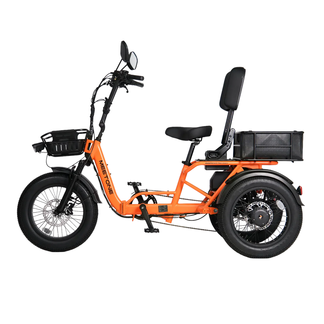 Meet One Breeze Pro 2.0 full suspension fat tire electric trike