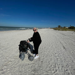 DB Foldable Lightweight All-Terrain Beach Walker
