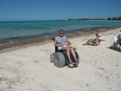 DB Fixed Frame  All-Terrain Beach Wheelchair