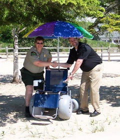 DB Fixed Frame  All-Terrain Beach Wheelchair
