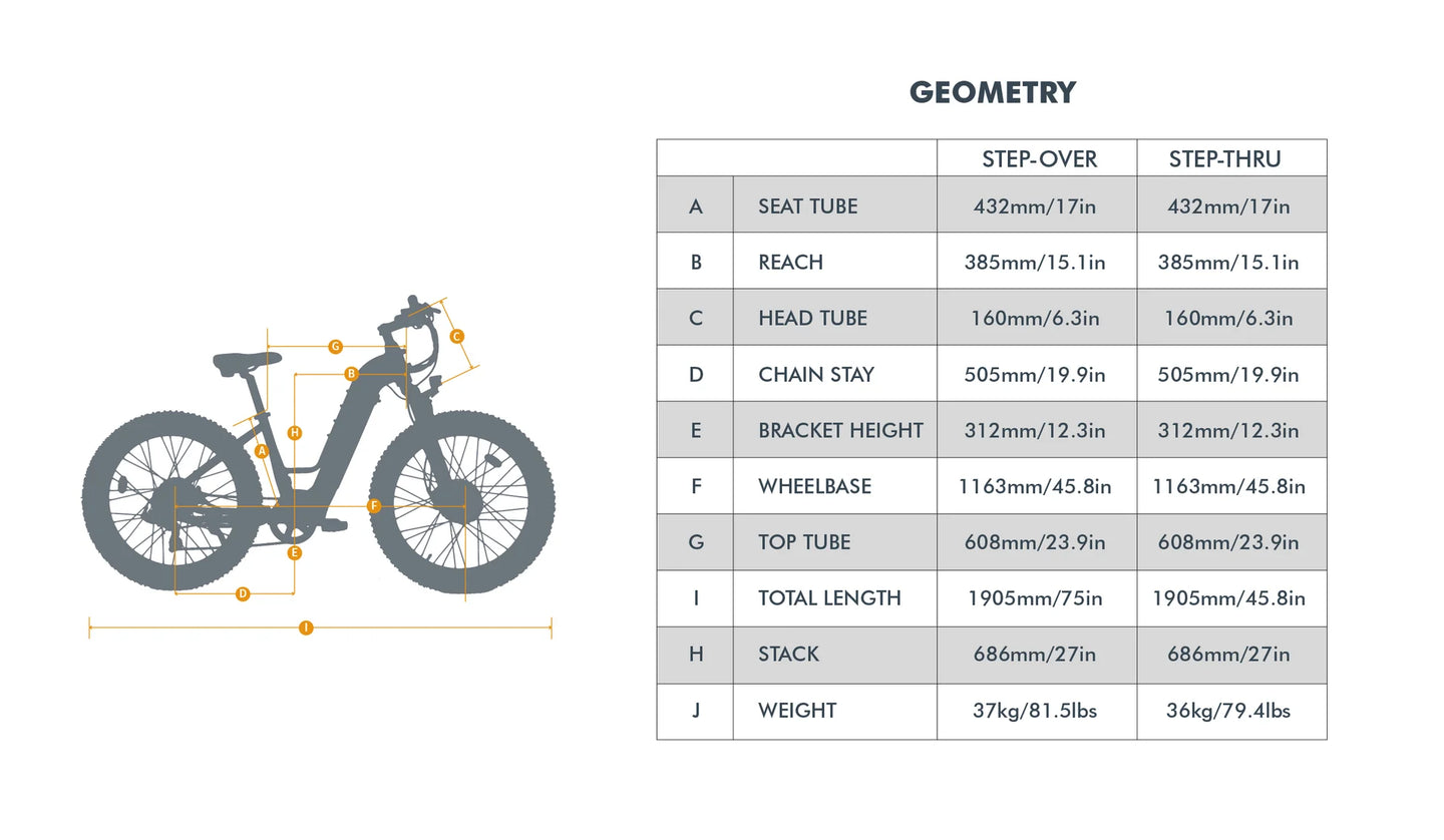 EUNORAU Fat-AWD 3.0 48V Dual 500W Motor Fat Tire eBike 80mi LG
