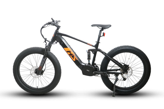 EUNORAU Fat-HS Hunter X8 48V 1000W BAFANG Mid-Drive Fat eBike
