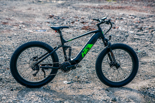 EUNORAU Fat-HS Hunter X8 48V 1000W BAFANG Mid-Drive Fat eBike