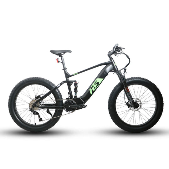 EUNORAU Fat-HS Hunter X8 48V 1000W BAFANG Mid-Drive Fat eBike