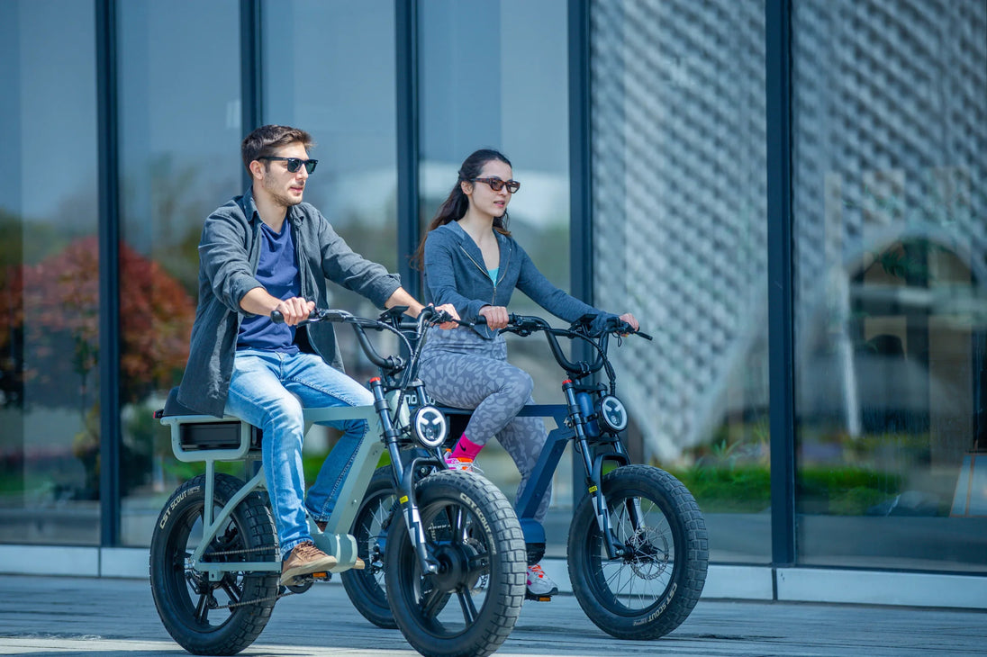 EUNORAU Flash Lite 2.0 52V 750W Rear Drive Triple Battery 220mi