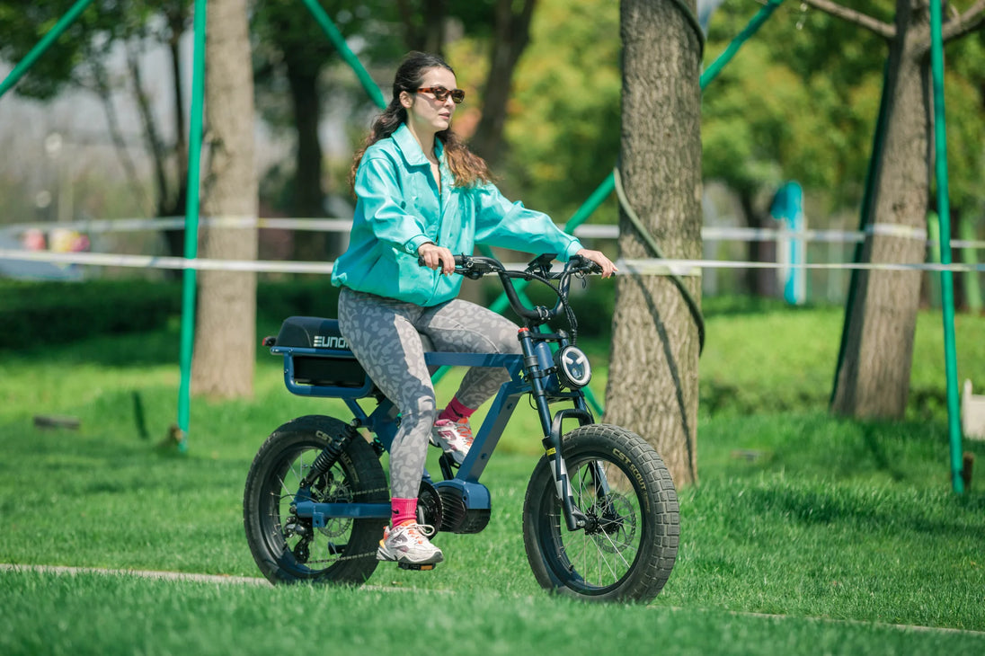EUNORAU Flash Lite 2.0 52V 750W Rear Drive Triple Battery 220mi
