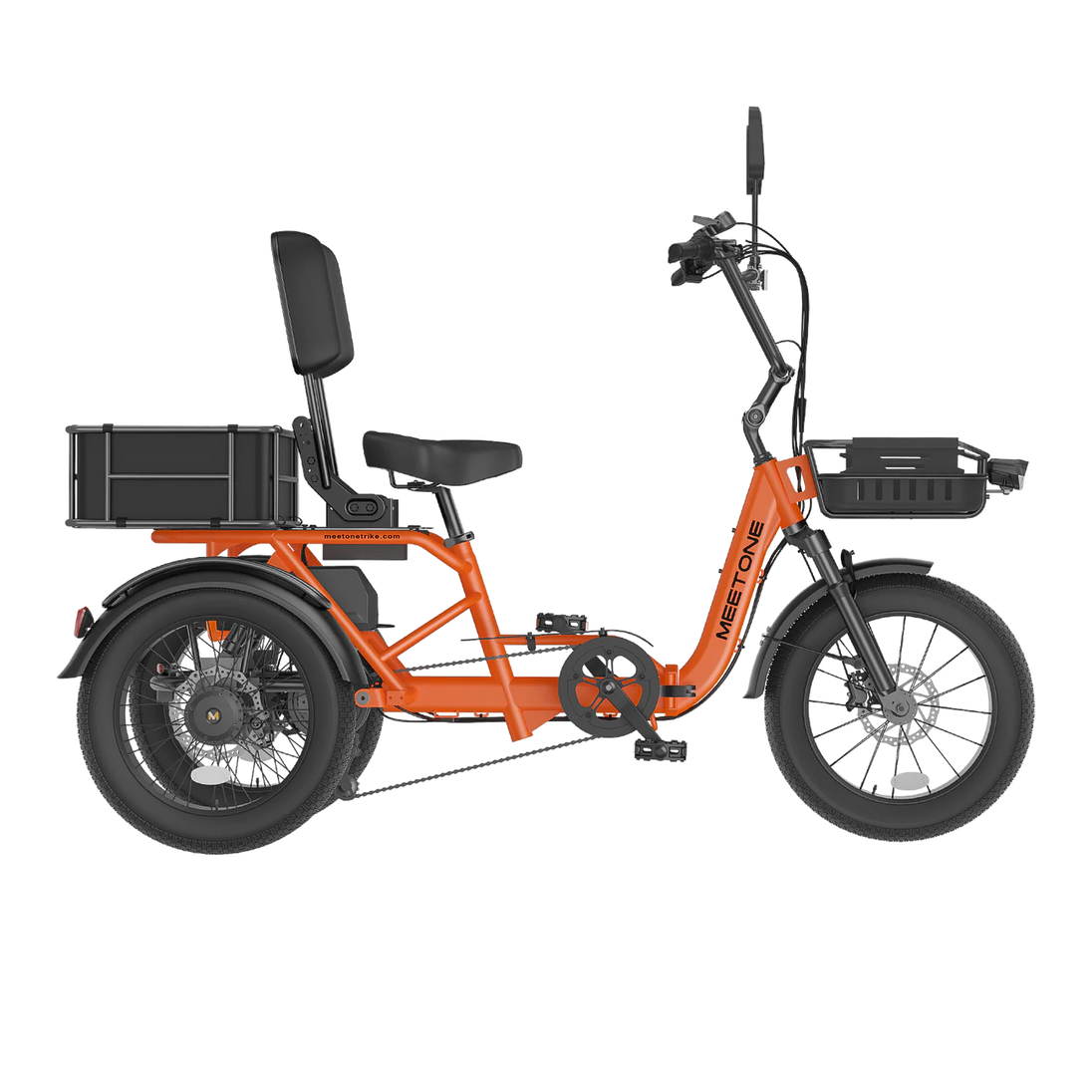 Meet One Breeze 2.0 full suspension folding electric trike