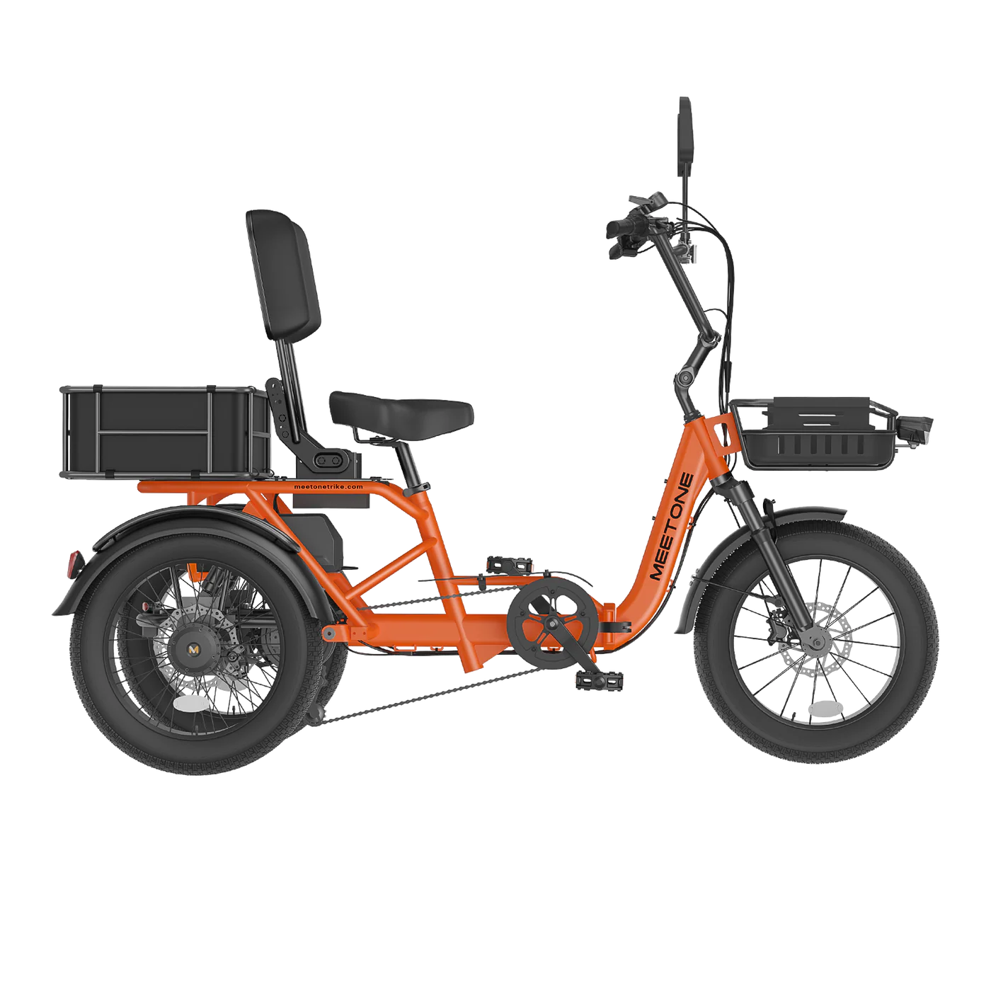 Meet One Breeze 2.0 full suspension folding electric trike