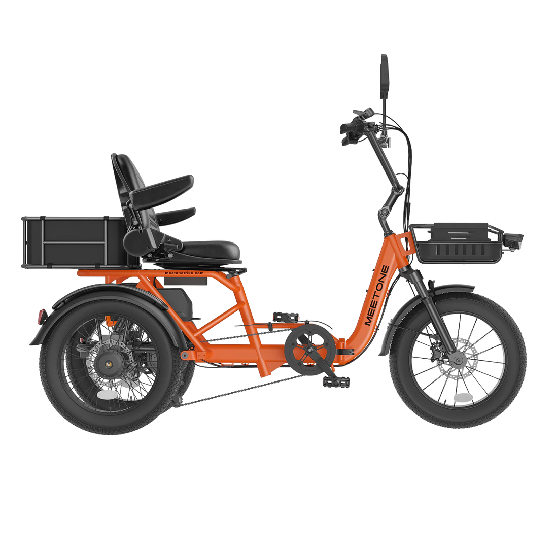 Meet One Breeze 2.0 full suspension folding electric trike