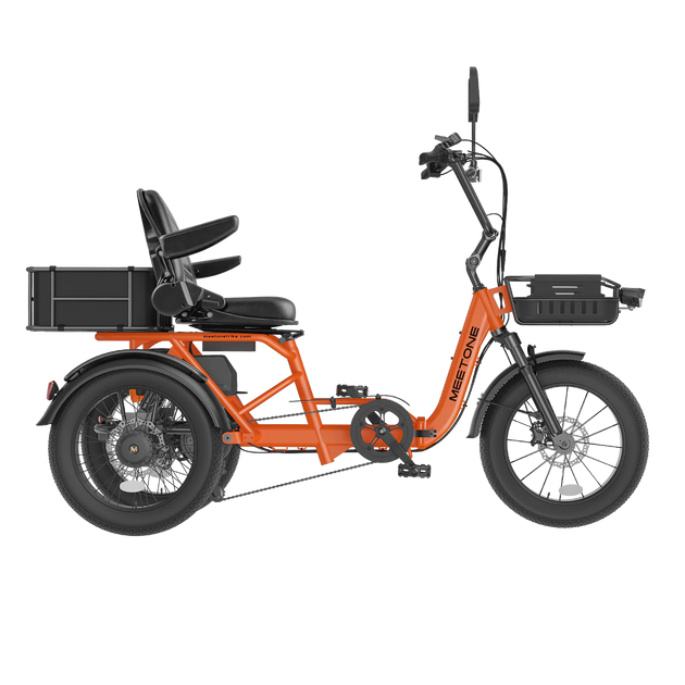 Meet One Breeze 2.0 full suspension folding electric trike