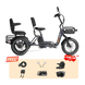 Meet One Pair electric trike with rear passenger seat for two