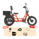 Meet One Tour 2.0 dual motor electric trike in semi-recumbent