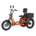 Meet One Tour 2.0 dual motor electric trike in semi-recumbent