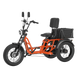 Meet One Tour 2.0 dual motor electric trike in semi-recumbent