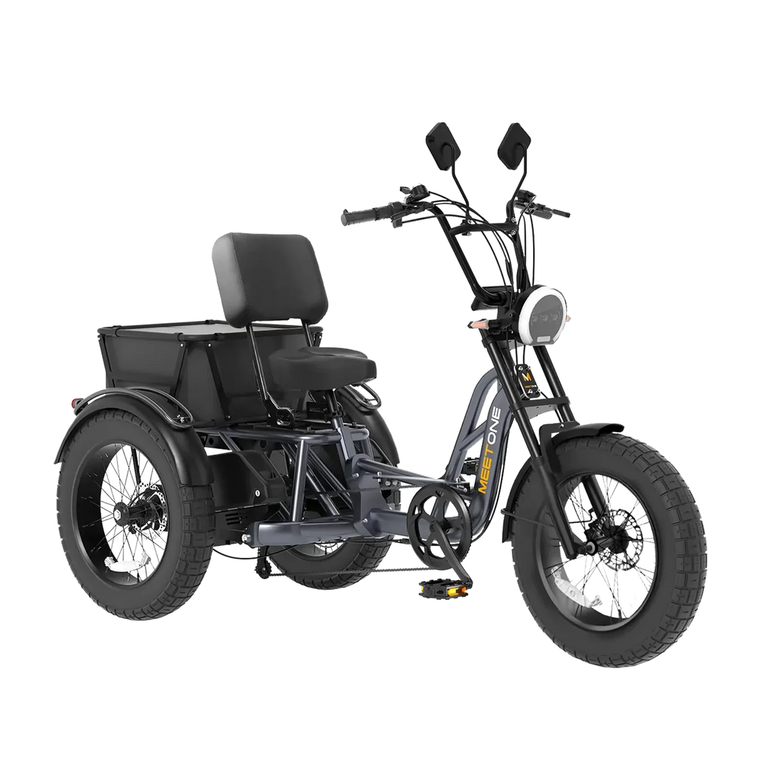 Meet One Tour Lite full suspension electric trike semi-recumbent